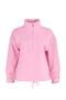 Açık Pembe Fermuar Detaylı Polar Örme Sweatshirt TWOAW21SW0758 - 11