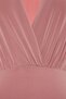 Dusty Rose Double Breasted Collar Knitted Bodysuit Tpraw22Bd0161 - 7