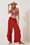 Women's Brick Side Slit Ayrobin Shalwar Trousers DE00001