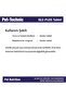 Pet Technic Biotin Zinc Pasta + Glc Plus Tablet - 8