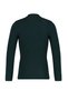 Emerald Green Fitted Slim Fit Cotton Half Turtleneck Ribbed Knitwear Sweater Tmnaw21Kz0568 - 7