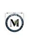 Glass Cutting Board - Glass Cutting Board |   Letter Design |   M |   Diameter32Cm - 4