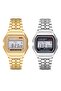 Double Deal Retro Unisex Wristwatch