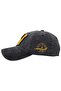 Who What Why W Anthricite Distressed Men's Women's Baseball Sports Cap - 4