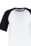 White Regular/Normal Cut Short Sleeve Color Block 100% Cotton T-Shirt Tmnss20Ts0182 - 11