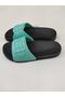 Mint Green Anatomical Sole Soft Plastic Extra Light Women's Pool Sea Beach Home and Street Slippers - 2