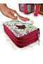 Pencil Case Unicorn-flamingo-avacado Patterned Kawai Organizer Pencil Case Three Compartment Pen Holder - 6
