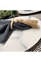 Wooden Board Ring Curtain Ring Napkin Ring 7 cm (10 Pieces) - 2