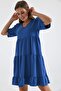 Women's V-Neck Tiered Ayrobin Dress - 8