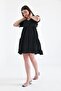 Women's V-Neck Tiered Ayrobin Dress - 5