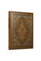 Antique 17x24 cm112 YpChecked Thread Stitched Hard Cover Concept Notebook with Special Pages