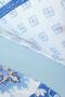 Alondra Blue 100% Cotton Double Duvet Cover Set - 3