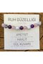 Spirit Beauty Natural Stone Women's Talisman Bracelet 18Pcs (Pink Quartz, Amethyst, Howlite) Chi-Zen Bracelet - 3