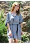 Special Design Hand-Woven- Crocheted 100% Cotton Kimono - 4