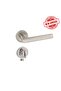 Sofuoğlu Bamboo Stainless Inox Rosette (BATHROOM - WC) Door Handle Aluminum / Steel