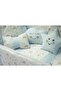 Baby Sleeping Set Duvet Cover Set 60X120 Rainbow Blue - 2