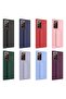 Samsung Galaxy Note 20 Ultra Cover Silicone Case with Stand and Hand Grip - Dark Green - 5