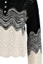 Black Crop Jewel Button Knitwear Sweater Twoaw23Kz01331 - 7