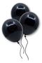 Black Color Metallic Balloon 10 Pcs 30 cm Latex Party Concept Organization Henna Birthday Balloon