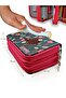 Pencil Case Flamingo Black Kawai Organizer Pencil Case Vegan Leather Three Compartment Pen Holder - 6