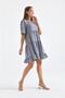 Women's V-Neck Tiered Ayrobin Dress - 5