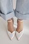 Dignity White Satin 10 cm Women's Stiletto, High Heels - 4