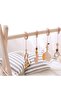 Wooden Board Ring Curtain Ring Napkin Ring 7 cm (10 Pieces) - 4