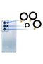 Samsung Galaxy M32 Compatible Rear Camera Glass Lens with Adhesive