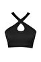 Black Seamless/Seamless Light Support/Shape Thick Strap Knitted Sports Bra Twoaw23Ss00002 - 6