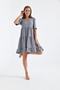 Women's V-Neck Tiered Ayrobin Dress - 4