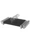 Wooden Black Dress Clothes Hanger with Latch Trouser Skirt Hanger 24 Luxury Hangers