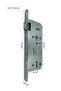 Lock 141 R Extra Recessed Door Lock with Single Key and Rosette Hole - Oval Chrome / 45 Mm - 2