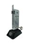 Lock 141 R Extra Recessed Door Lock with Single Key and Rosette Hole - Oval Chrome / 45 Mm - 3