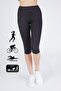 Women's Silm Fit Athlete Below Knee Lycra Tights - 2