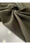 Khaki Green Color Crepe Fabric Width 150cm Ferace Dress Skirt Clothing