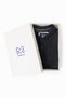 Men's Black 100% Cotton Polo Neck Custom Fit T-Shirt - 6