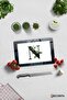 Glass Cutting Board - Glass Cutting Board |   Letter Design |   N |   20cm X 30cm