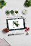 Glass Cutting Board - Glass Cutting Board |   Letter Design |   N |   20cm X 30cm - 3