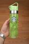 680 Ml Leaf Patterned Water Bottle - 2