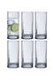 Glass 68194 Wayne Crystal Soft Drink Cocktail Glass 360cc - 6 Pieces
