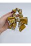 Melkady 190j - Plaid Bow Scarf Hair Rubber - 3