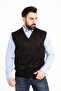 Men's Thin Wool Knitwear Knitted Regular Fit Dad Sweater 5120