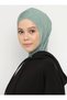 Striped Sports Cross Bonnet - Green - (St298), (Id 7829857)