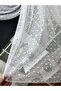 Polka Dot Sports Patterned Double-breasted Curtain, 600x250, Tie, 1/4 - 4