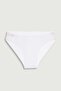 Women's White Mixed Laser Seamless Seamless Panties 3-Piece - 4