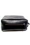 Arne Black Genuine Leather Shaving Care Bag