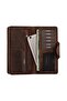 Crazy Leather Brown Unisex Money Portfolio - 5
