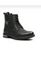 15200 Black Washed Leather Men's Boots - 2