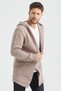 Men's Cream Patterned Knitwear Cardigan - Hrk8085r02s - 4