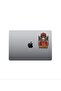 ملصق حائط للسيارة بتصميم مخصص على شكل قرد غني مقاس 20 × 12 سم - 4